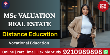 msc valuation real estate distance education