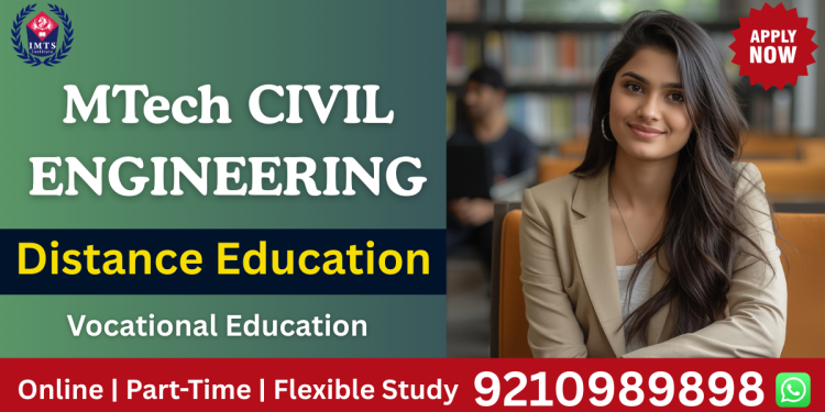 mtech civil engineering distance education