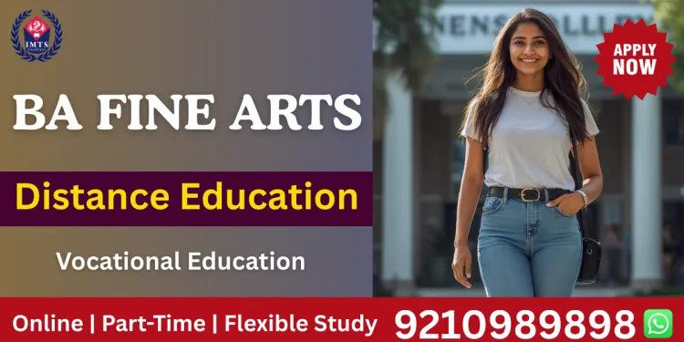 BA Fine Arts Distance Education