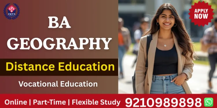 BA Geography Distance Education