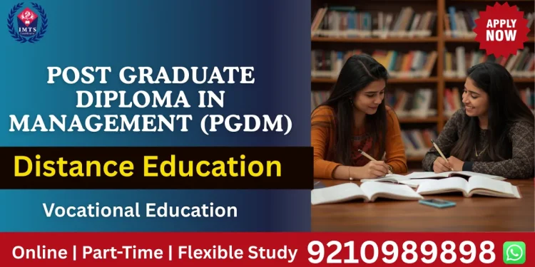 pgdm distance education