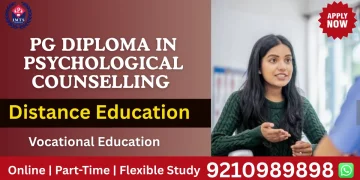 pg diploma in psychological counselling distance education