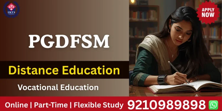 pgdfsm distance education