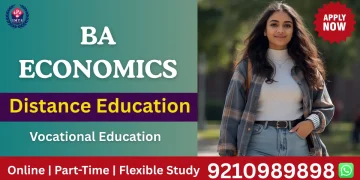 BA Economics Distance Education