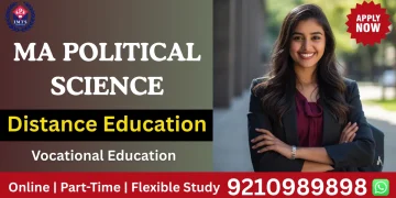 MA Political Science Distance Education