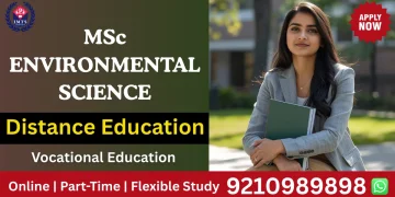 MSc Environmental Science Distance Education