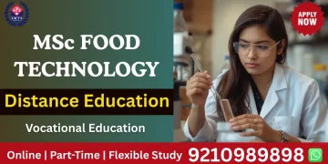 MSc Food Technology Distance Education
