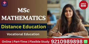 msc mathematics distance education