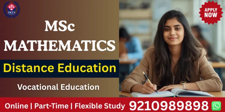 msc mathematics distance education
