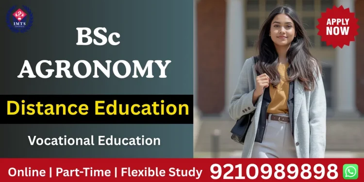 BSc Agronomy Distance Education
