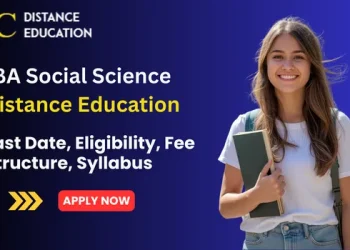 ba social science distance education