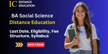 ba social science distance education