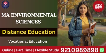 ma environmental sciences distance education