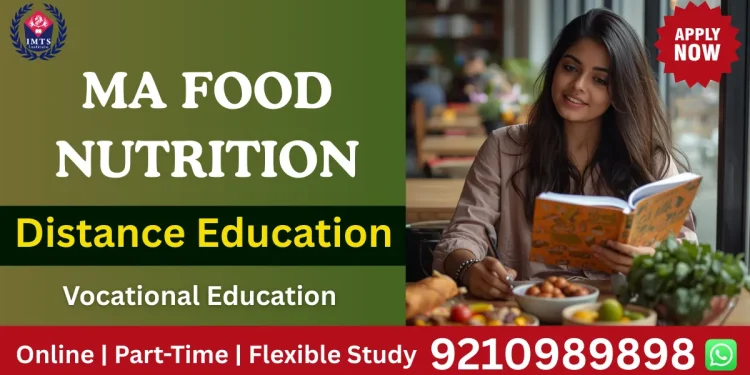 ma food nutrition distance education