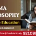 ma philosophy distance education