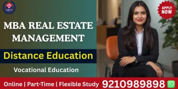 mba real estate management distance education