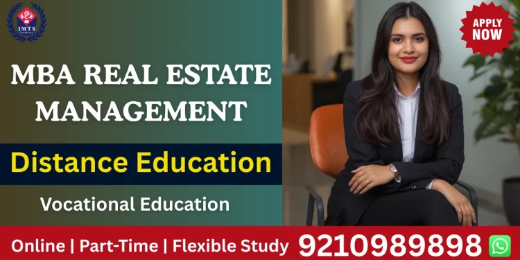 mba real estate management distance education