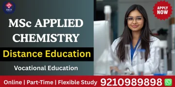 msc applied chemistry distance education