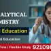 msc analytical chemistry distance education