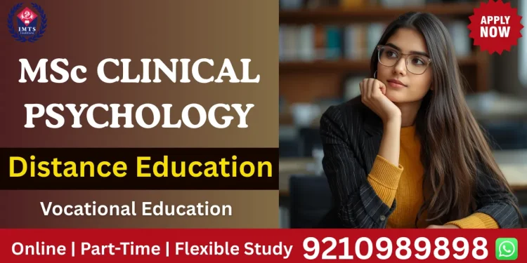 msc clinical psychology distance education