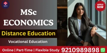 msc economics distance education