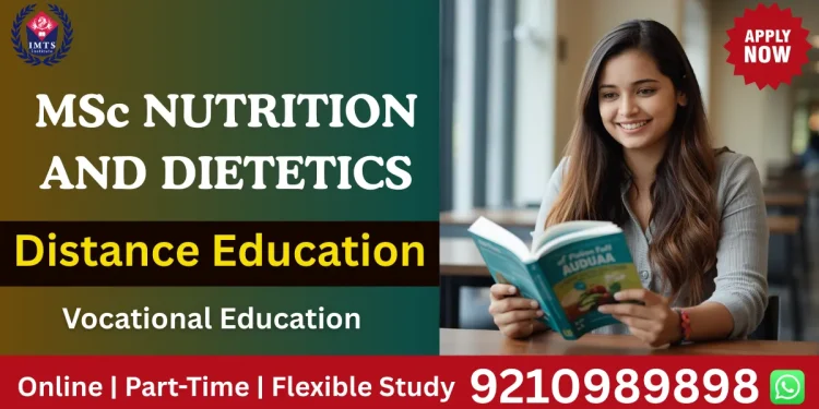 msc nutrition and dietetics distance education