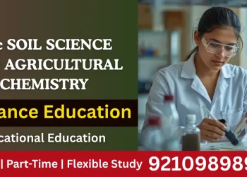 msc soil science agricultural chemistry distance education