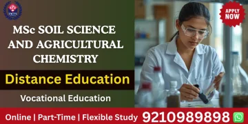msc soil science agricultural chemistry distance education