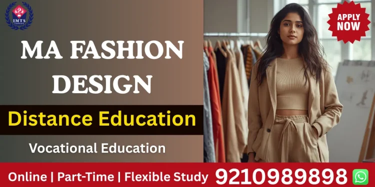 ma fashion design distance education