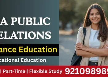 ma public relations distance education