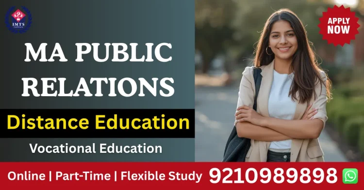 ma public relations distance education