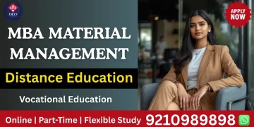 mba material management distance education