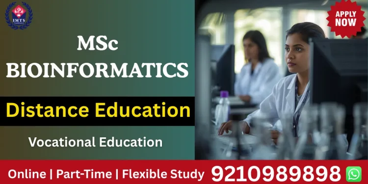 msc bioinformatics distance education