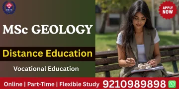 msc geology distance education