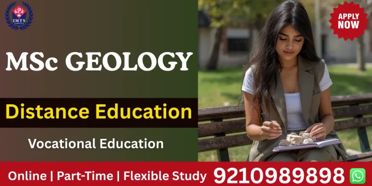 msc geology distance education