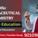 msc pharmaceutical chemistry distance education