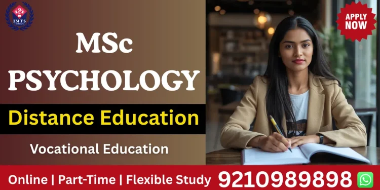 msc psychology distance education
