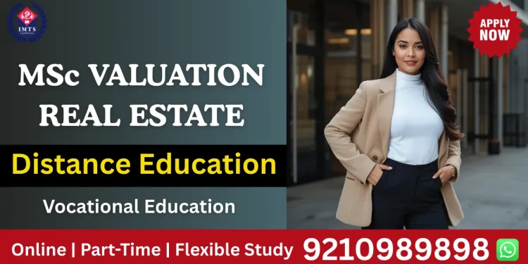 msc valuation real estate distance education