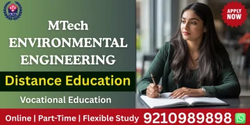 mtech in environmental engineering distance education