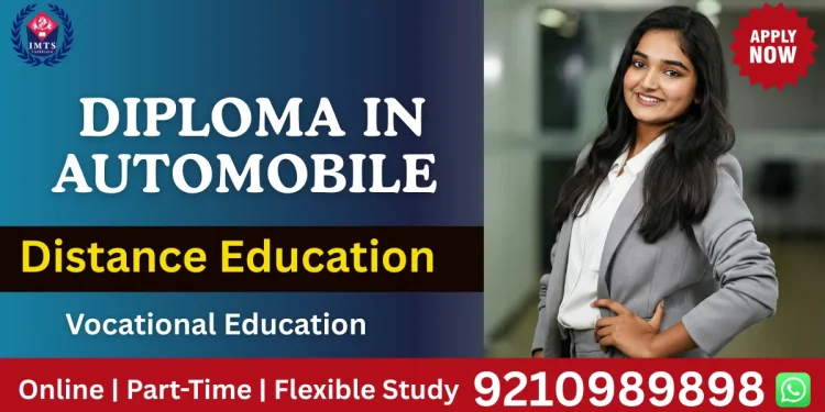 diploma in automobile distance education