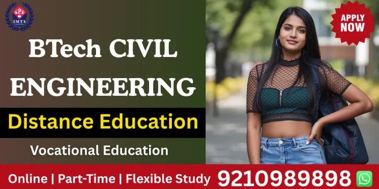 btech civil engineering distance education